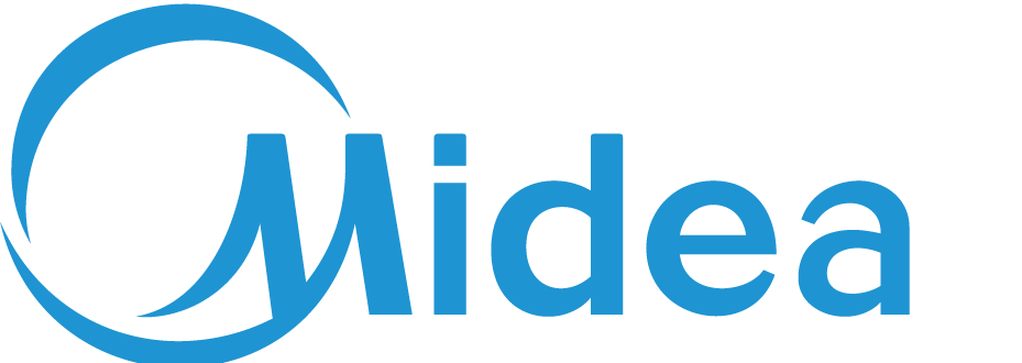 Joint Logo Midea Blue RGB